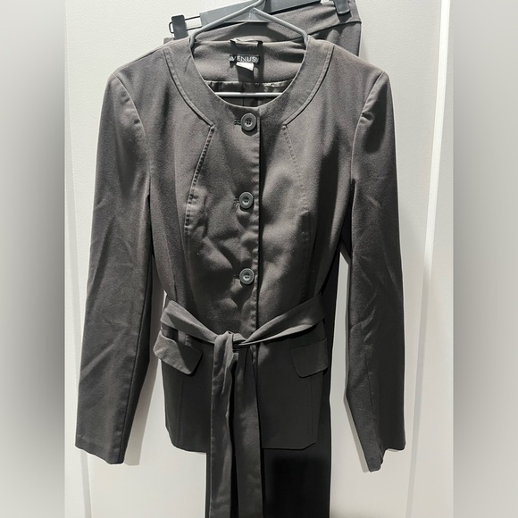 VENUS Charcoal Women's Pantsuit - Picture 3 of 4